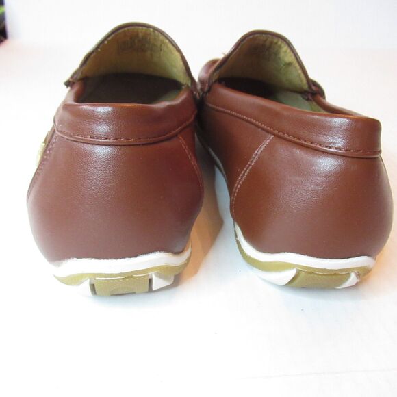 Bruno Marc Men's Brown Bush-01 Driving Loafer/Shoes Size (6.5) - Picture 7 of 9